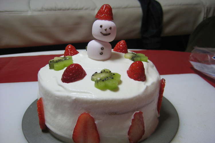 かわいい ショートケーキ レシピ 作り方 By ありちょこ クックパッド