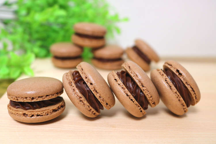 冷蔵庫で乾燥 簡単 チョコマカロン レシピ 作り方 By パンダワンタン クックパッド 簡単おいしいみんなのレシピが358万品