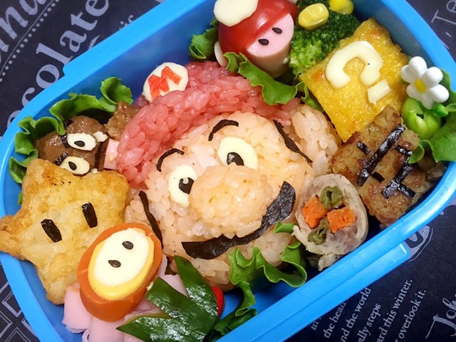 スーパーマリオキャラ弁 アイテムも一緒 レシピ 作り方 By リルちゃんmama クックパッド 簡単おいしいみんなのレシピが354万品