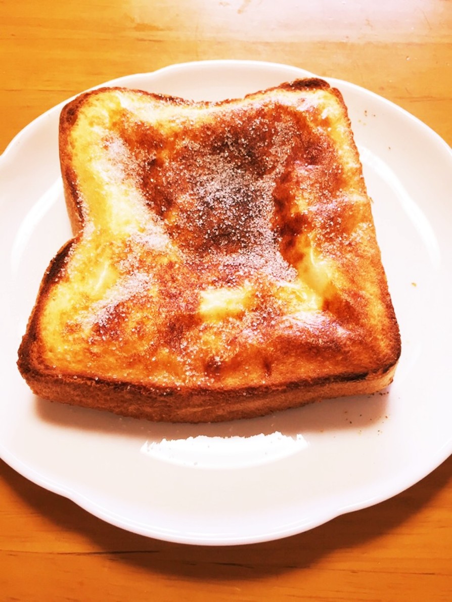 オーブントースターで簡単フレンチトースト by クック0EST02☆ 【クックパッド】 簡単おいしいみんなのレシピが396万品