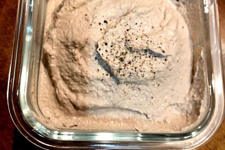 豚レバーペースト レシピ 作り方 By Pittjr クックパッド 簡単おいしいみんなのレシピが356万品