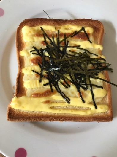 新悪魔トースト、マヨネーズ×チーズ×海苔の写真