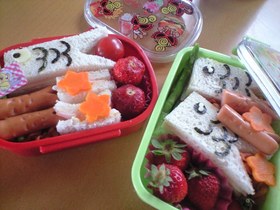 こどもの日☆こいのぼり弁当(キャラ弁)