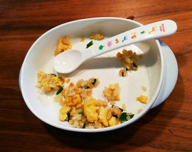 角煮ニラチャーハン