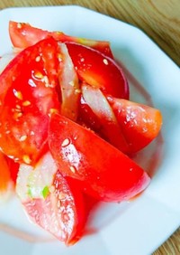 薬膳☆トマトとセロリの簡単ナムル