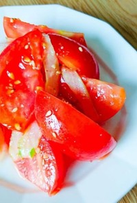 薬膳☆トマトとセロリの簡単ナムル