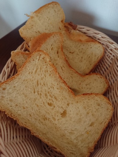 マーマレード生食パンの写真