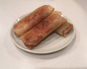 大好評♡鶏ともやしの春巻き