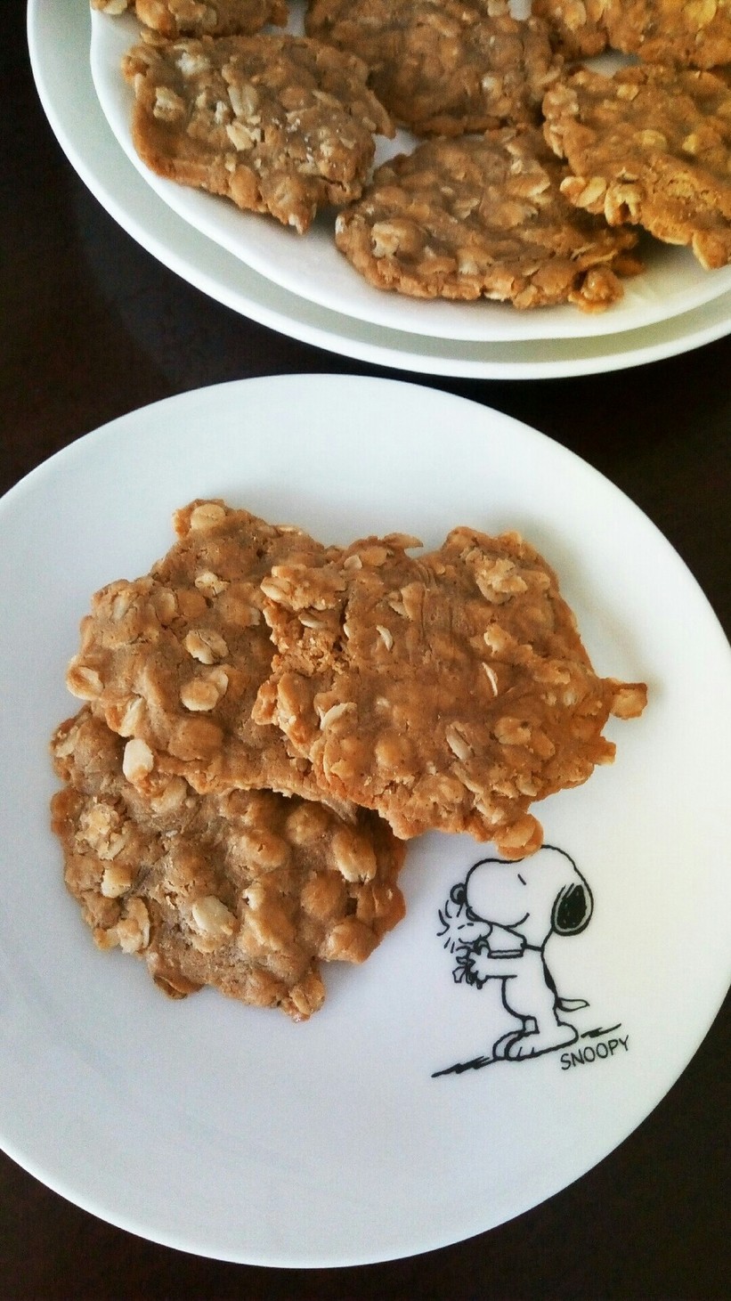 焼かないチョコレートピーナッツバタークッキーのレシピ