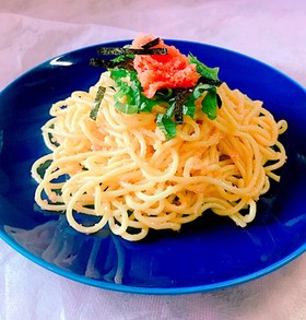 超簡単!お昼ご飯に!明太子の焼きそば