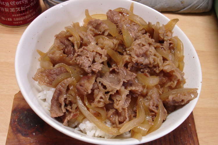 簡単 時短 しっかり味の 牛丼 豚丼 レシピ 作り方 By クックｋｎ クックパッド 簡単おいしいみんなのレシピが352万品