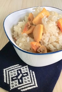 ホヤ炊き込みご飯