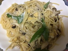 炒り卵スパゲティ