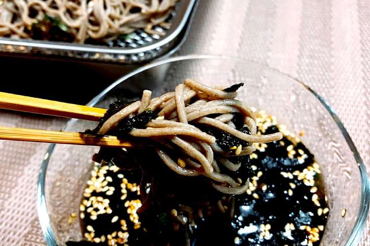 ラー油to海苔ゴマが決めてnoざる蕎麦 レシピ 作り方 By Toshi クックパッド