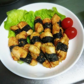 簡単ささみの海苔巻き