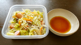 ウインナー入り蒸し野菜