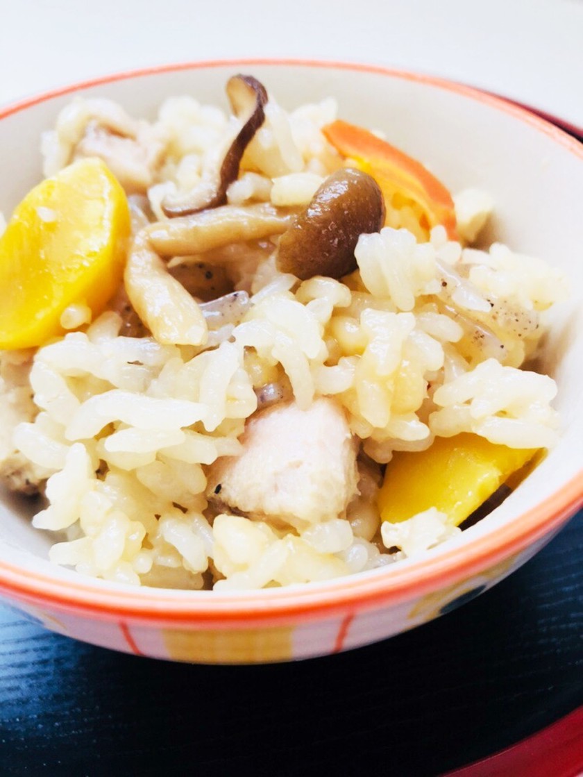 栗と野生のキノコの詰め物三鳥ローストのレシピ