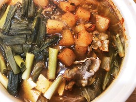 簡単にキムチ鍋