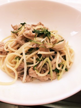 マイタケ香る和風パスタ