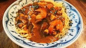 あんかけかた焼きそば