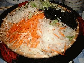 ビタミンたっぷり!ぶっかけうどん
