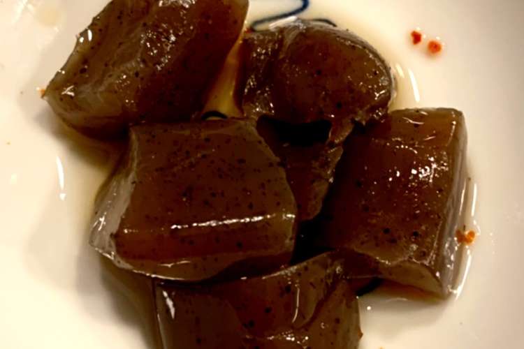 大人も子供もおいしい こんにゃくの甘煮 レシピ 作り方 By Mgmgcharly クックパッド 簡単おいしいみんなのレシピが352万品