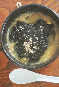 (お粥シリーズ) ①韓国風ライススープ