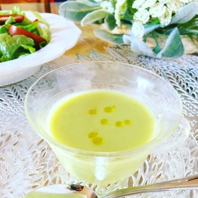 春のスープ☆そら豆のポタージュ