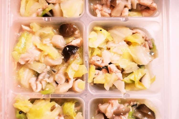 離乳食完了期 豚肉キャベツシメジ味噌炒め レシピ 作り方 By わしん君 クックパッド 簡単おいしいみんなのレシピが376万品