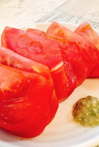 トマトの超シンプルで美味しい食べ方♡