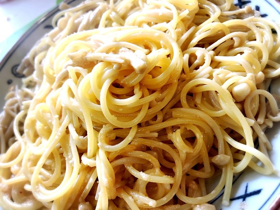 簡単！えのきと明太子のパスタの画像