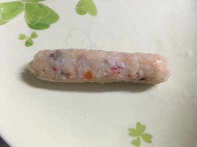 手作り魚肉ソーセージ☆離乳食☆手づかみにの写真