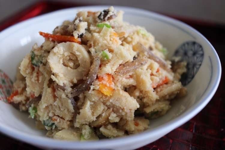 しっとり 具沢山な卯の花 レシピ 作り方 By Mtg クックパッド 簡単おいしいみんなのレシピが370万品