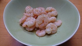 お手軽おつまみ♪和風ガーリックシュリンプ