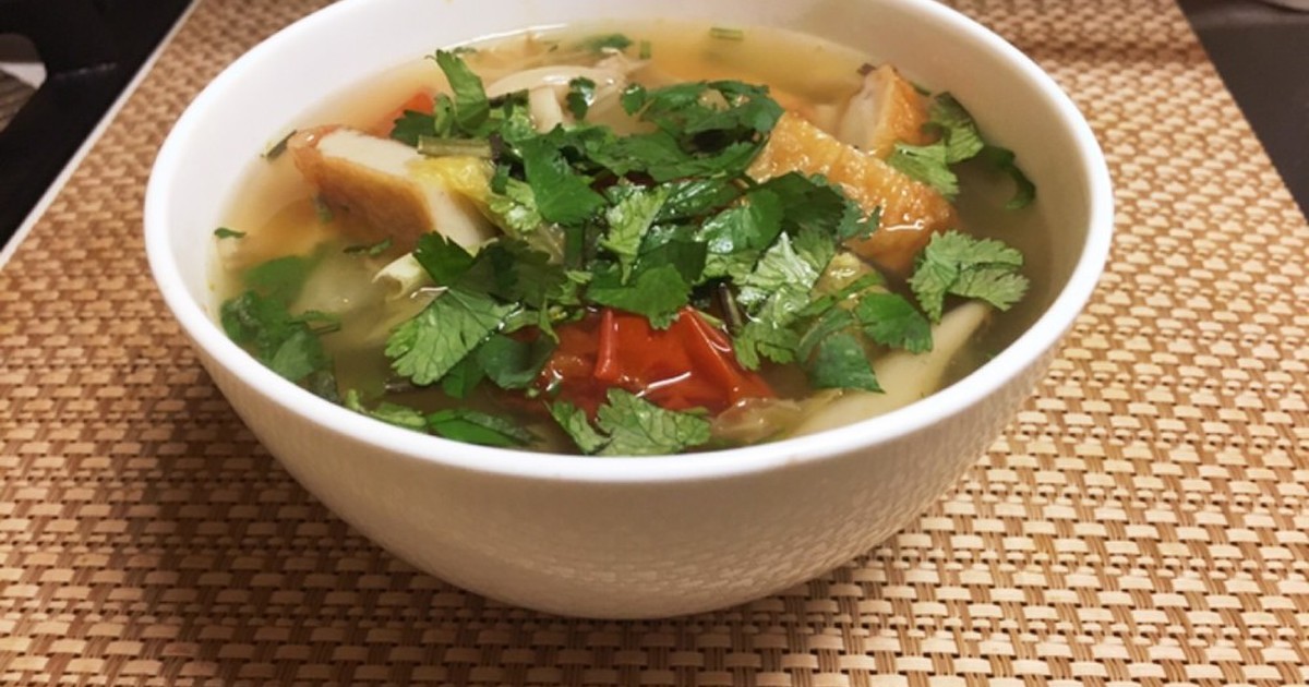 パクチー香る 野菜と魚介のアジアンスープ レシピ 作り方 By ふわふわふわふわ クックパッド 簡単おいしいみんなのレシピが365万品