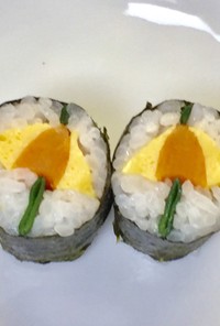 寿司型・模様巻き(パラソル2個で弁当用)