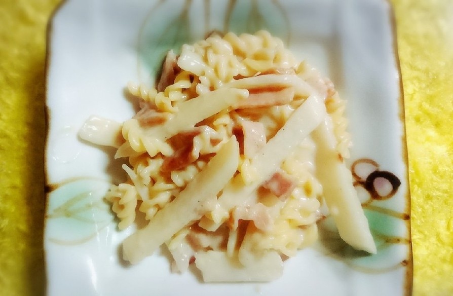 ♡長芋とマカロニの豆乳煮♡の画像