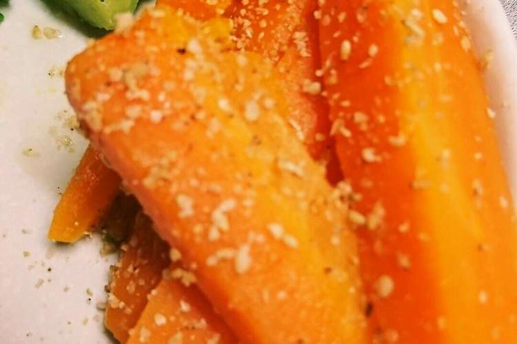 にんじんの胡麻塩バター レシピ 作り方 By Tvxq5mizu クックパッド 簡単おいしいみんなのレシピが359万品