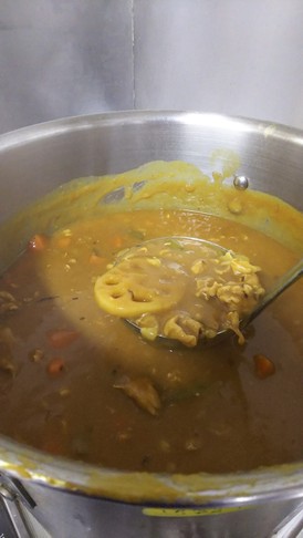 令和カレー(れんこん、いんげん、和牛)