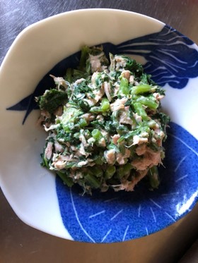 春菊のツナ和え