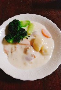 春野菜で鱈のクリーム煮を作ってみた！