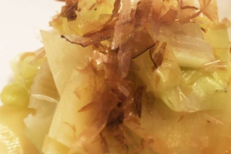 たけのこ姫皮と春キャベツのおひたし レシピ 作り方 By まる子ちゃんママ クックパッド 簡単おいしいみんなのレシピが357万品