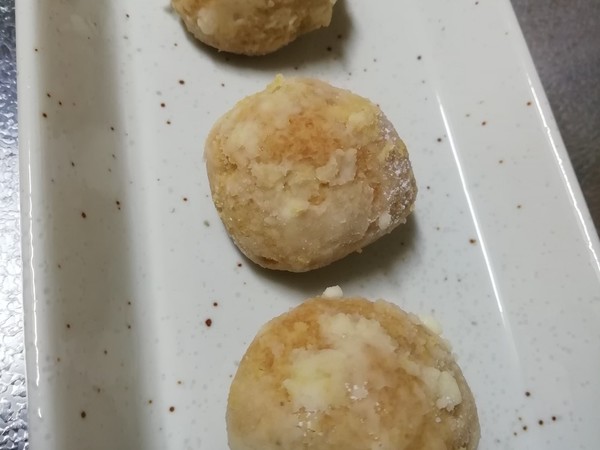 おからパウダー スノーボールクッキー