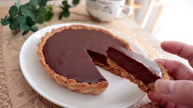 簡単!生地から生チョコタルト