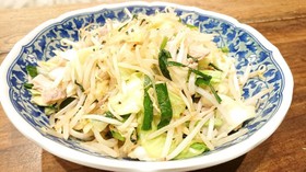 シャキシャキで美味!豚ニラモヤシ炒め♥️