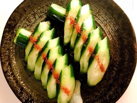 簡単やみつき。きゅうりの一本漬け
