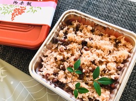 炊飯器で簡単・小豆(ささげ)基本のお赤飯