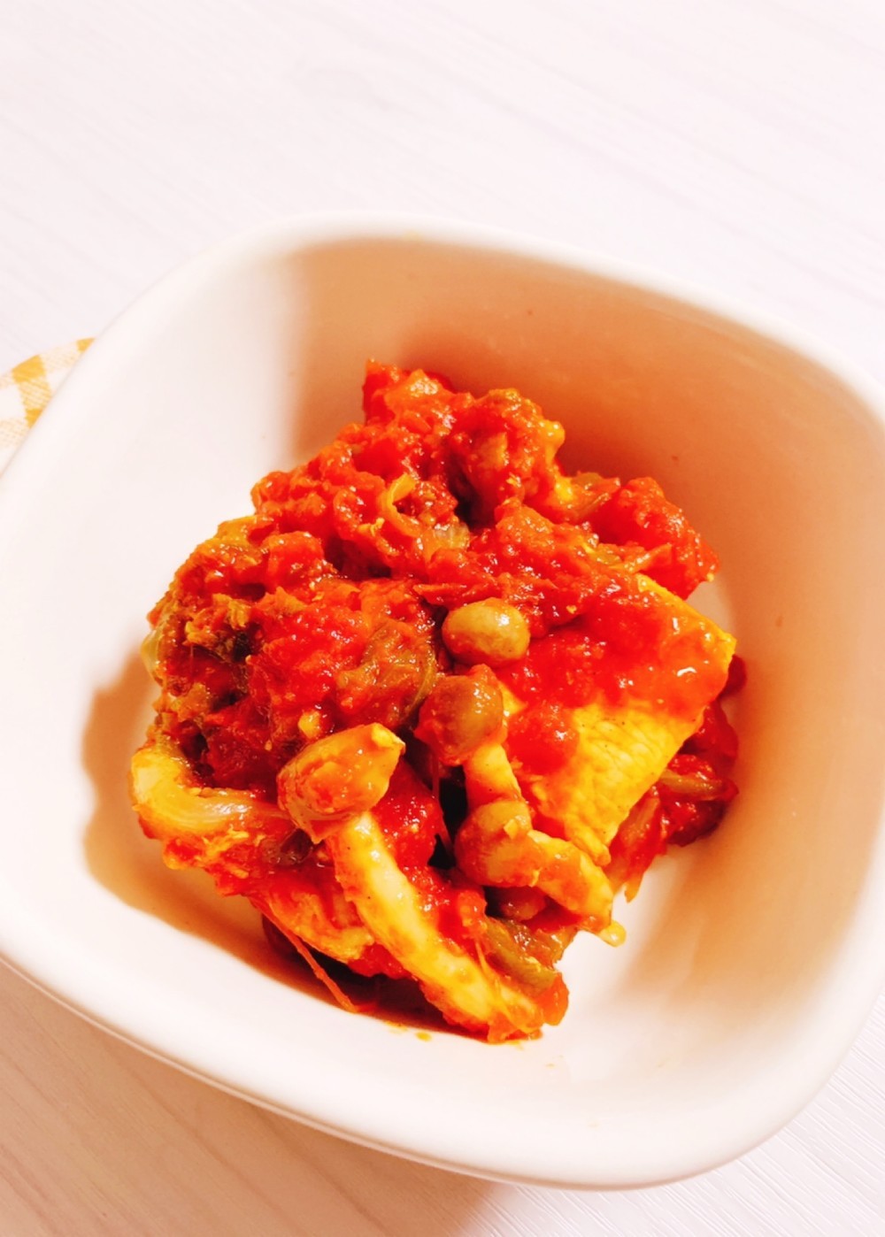低糖質 低脂質 鶏肉のトマト煮込み レシピ 作り方 By 料理研究家鈴木沙織 クックパッド 簡単おいしいみんなのレシピが360万品