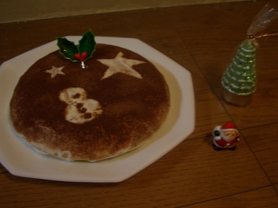 ★簡単炊飯器でクリスマスケーキ☆の写真