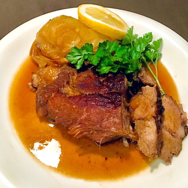 ガッツリ 豚ブロック圧力鍋 柔らか煮 レシピ 作り方 By ソラソラソラ クックパッド